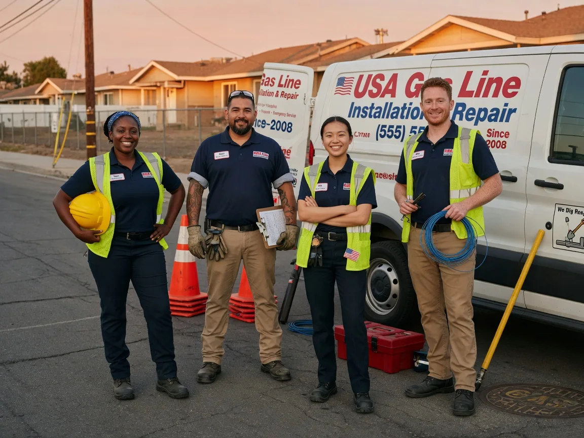 Gas Line Installation company in New Boston, MO